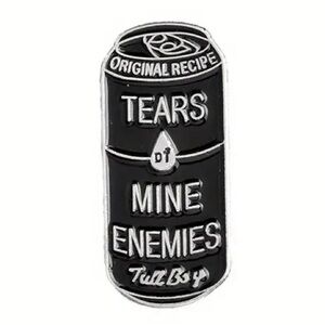 2/$20 - ENAMEL PIN - Tears of Mine Enemies Tall Boy